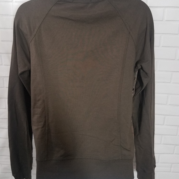 Forever 21 Olive Green Sequin Sweater - Picture 5 of 6